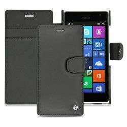 Una funda de cuero Nokia Lumia 735